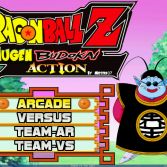 Dragon Ball Z MUGEN Budokai Action - Title screen