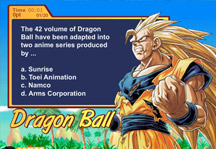 Dragon Ball Trivia Quiz Gameplay