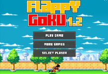 Flappy Goku Title Screen