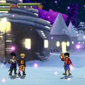 One Piece x Naruto Mugen - Screenshot